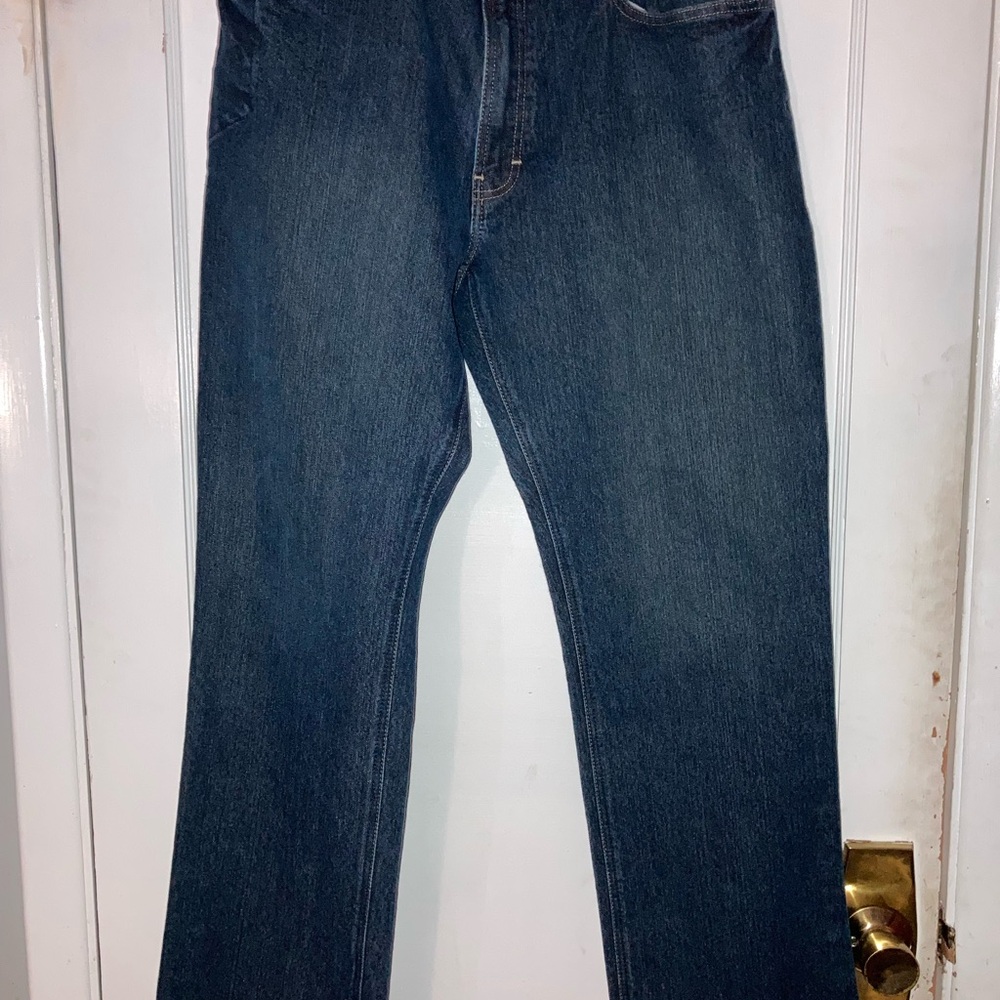 Ariat Men's Dark Blue Straight Jeans